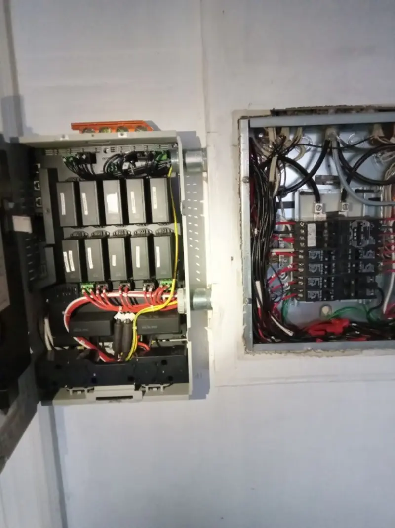 Electrical panel upgrade completed for Indoor Lighting Installation in Moxee